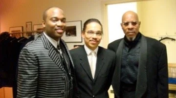 Legendary Actor Avery Brooks, Tenor Saxophonist James Carter, and Bassist Leon Lee Dorsey at Carnegie Hall