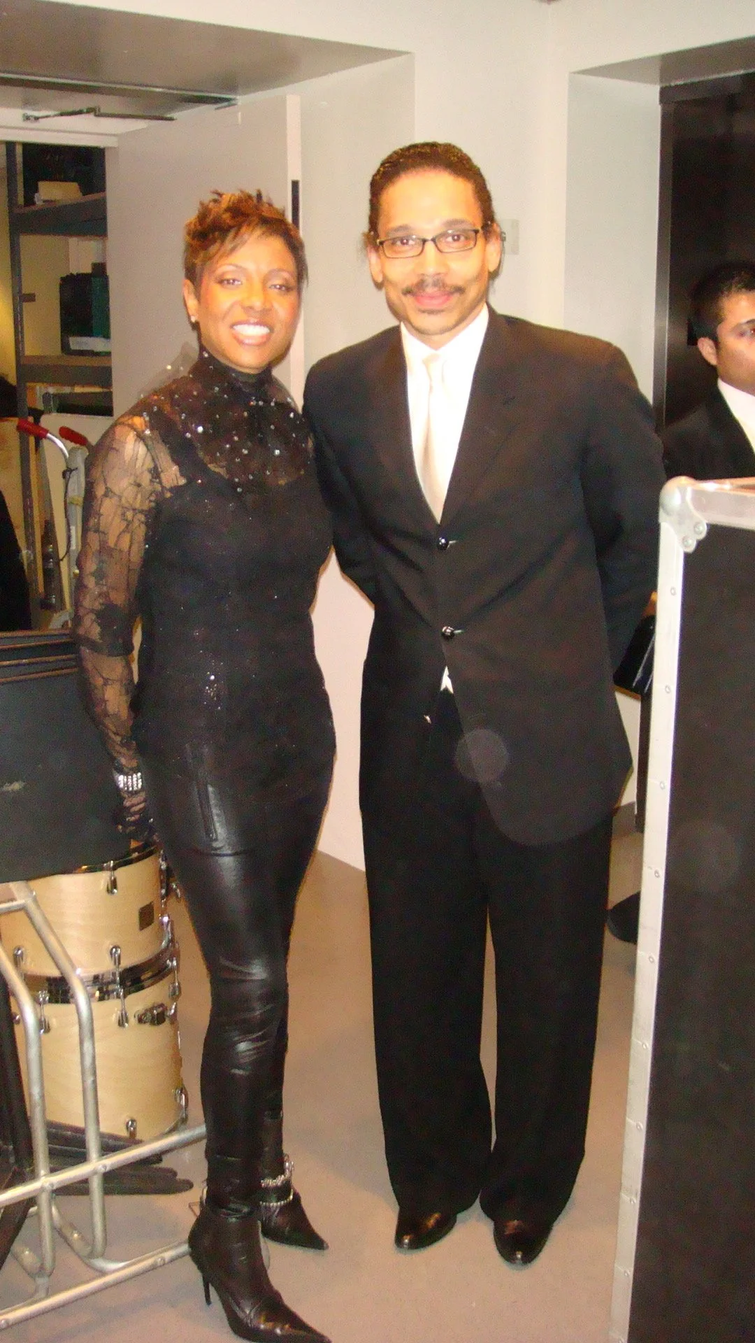 Legendary HipHop and Rap Artist MC Lyte and Bassist Leon Lee Dorsey at Carnegie Hall