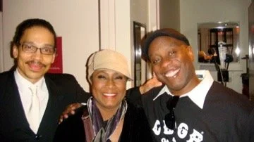 Carnegie Hall Backstage - Pianist Geri Allen, Living Color Vocalist Cory Glover, and Bassist Leon Lee Dorsey