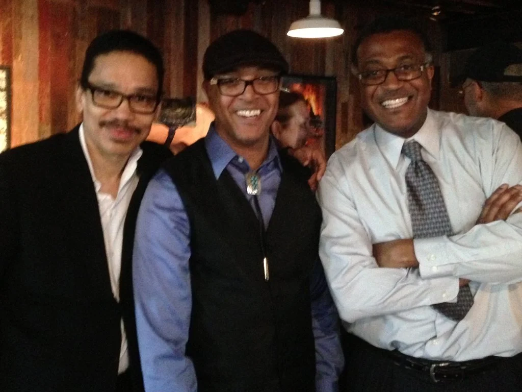 Leon Lee Dorsey with Pianist Carlton Holmes and Pianist Lafayette Harris Jr.