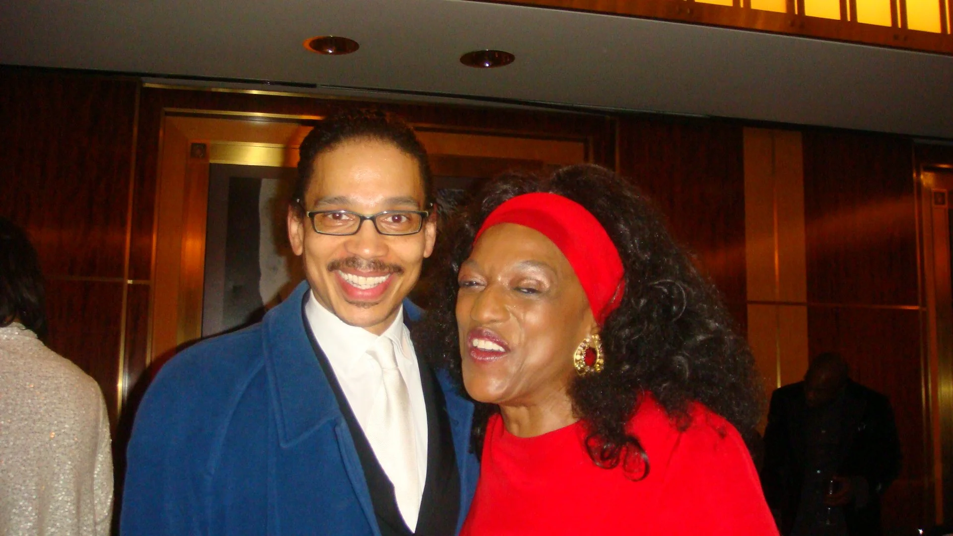 Operatic Diva and Legendary Singer Jesse Norman with Bassist Leon Lee Dorsey at Carnegie Hall