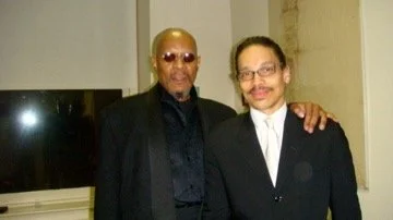 Actor Avery Brooks and Bassist Leon Lee Dorsey at Carnegie Hall